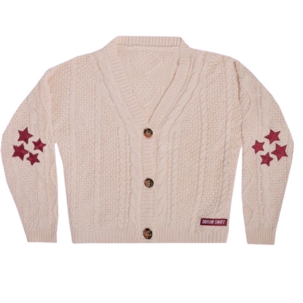 Taylor Swift Red Cardigan Taylor’s Version Album Cardigan Sweater Size XS / S